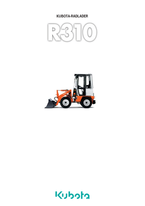 Radlader Kubota R310