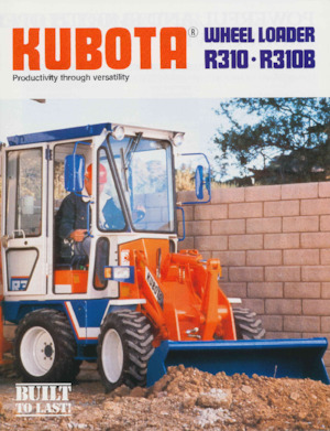 Radlader Kubota R310B
