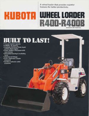 Radlader Kubota R400