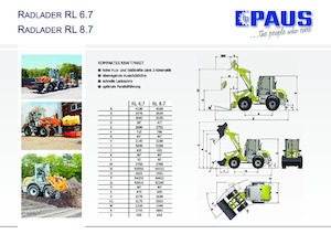 Radlader Paus RL 8.7