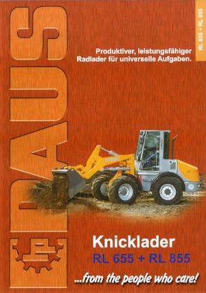 Radlader Paus RL 855