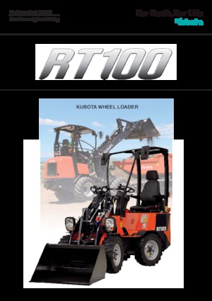 Radlader Kubota RT100