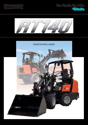 Radlader Kubota RT140