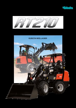 Radlader Kubota RT210
