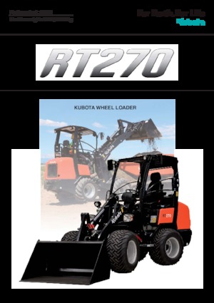 Radlader Kubota RT270