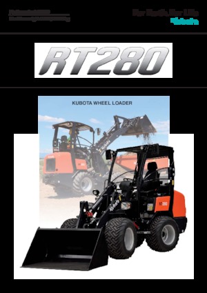 Radlader Kubota RT280