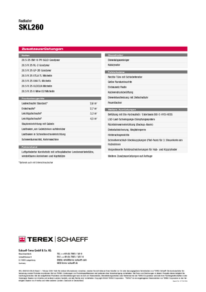 Radlader Terex-Schaeff SKL 260