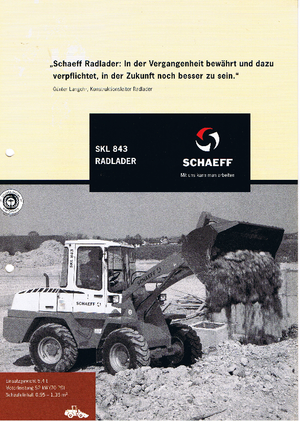 Radlader Terex-Schaeff SKL 843