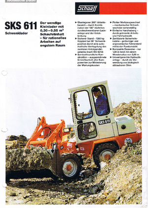 Radlader Terex-Schaeff SKS 611