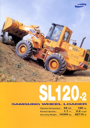 Radlader Samsung SL 120-2