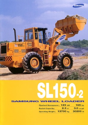 Radlader Samsung SL 150-2