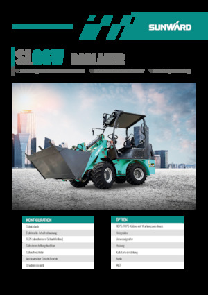Radlader Sunward SL06W