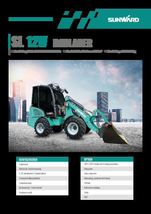 Radlader Sunward SL12W