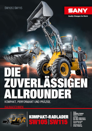 Radlader Sany SW115