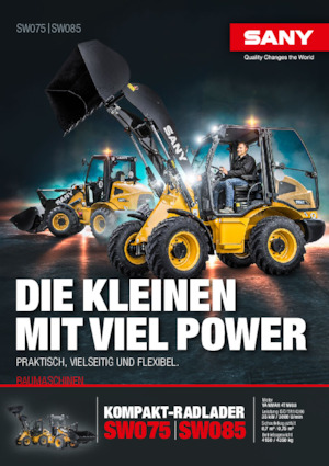 Radlader Sany SW085