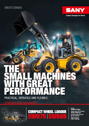 Radlader Sany SW085