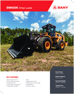 Radlader Sany SW405K