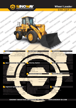 Radlader Sinoway SWL30F-II