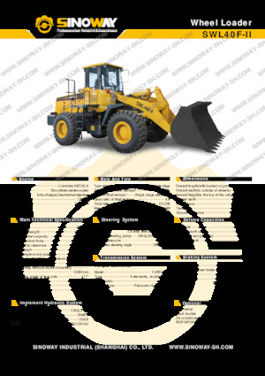 Radlader Sinoway SWL40F-II