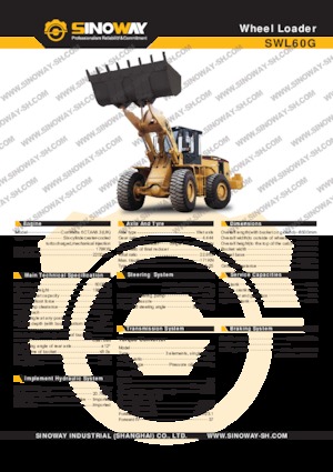 Radlader Sinoway SWL60G 