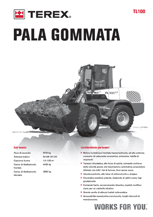 Radlader Terex TL 100