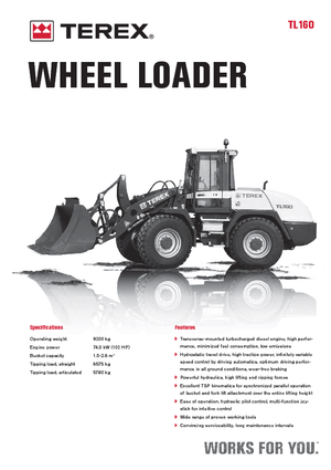 Radlader Terex TL 160