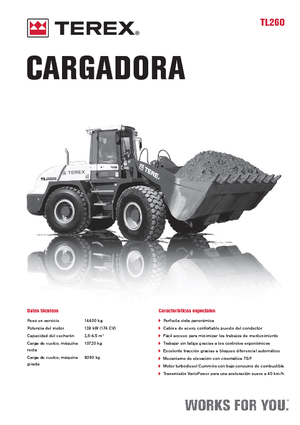 Radlader Terex TL 260