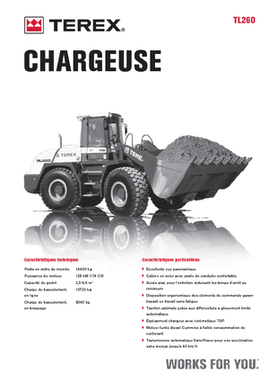 Radlader Terex TL 260