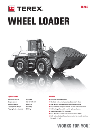 Radlader Terex TL 260