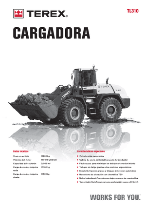 Radlader Terex TL 310