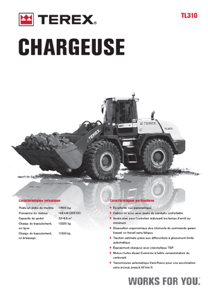 Radlader Terex TL 310