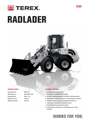 Radlader Terex TL 65