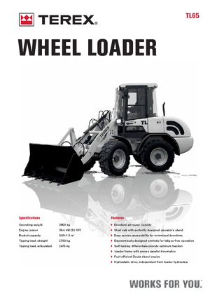 Radlader Terex TL 65