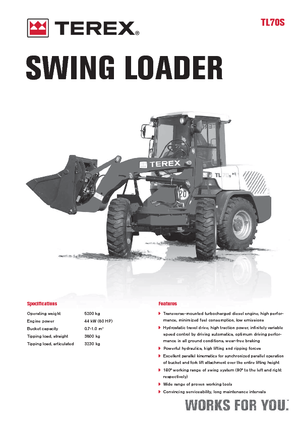 Radlader Terex TL 70 S