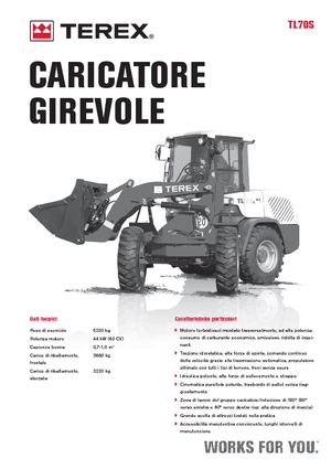 Radlader Terex TL 70 S