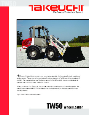 Radlader Takeuchi TW50