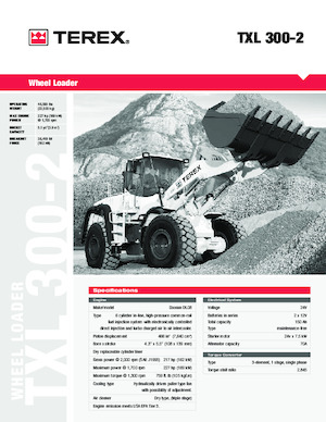 Radlader Terex TXL 300-2