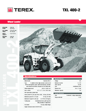 Radlader Terex TXL 400-2