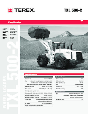 Radlader Terex TXL 500-2