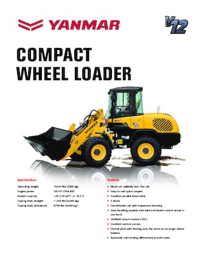 Radlader Yanmar V12