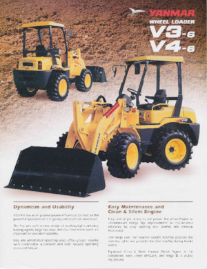 Radlader Yanmar V4-6