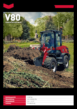 Radlader Yanmar V80