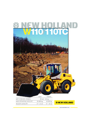 Radlader New Holland W110TC