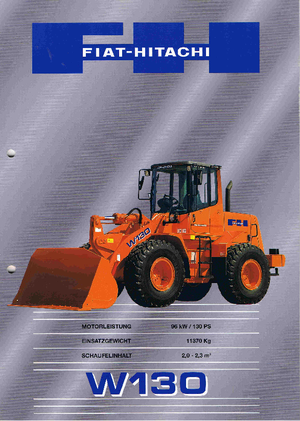 Radlader Fiat-Hitachi W 130