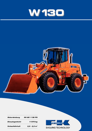 Radlader Fiat Kobelco W 130