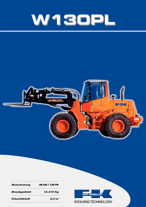 Radlader Fiat Kobelco W 130 PL