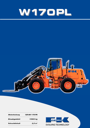 Radlader Fiat Kobelco W 170 PL