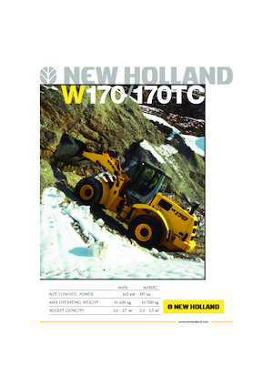 Radlader New Holland W 170 TC