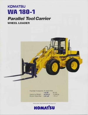 Radlader Komatsu W 180-1