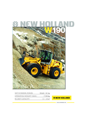 Radlader New Holland W 190
